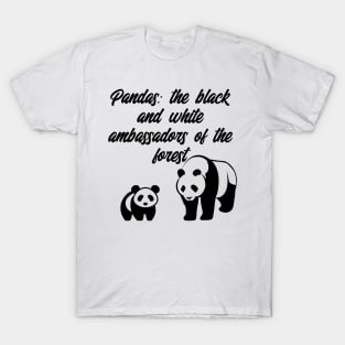 T-Shirt Pandas T-Shirt